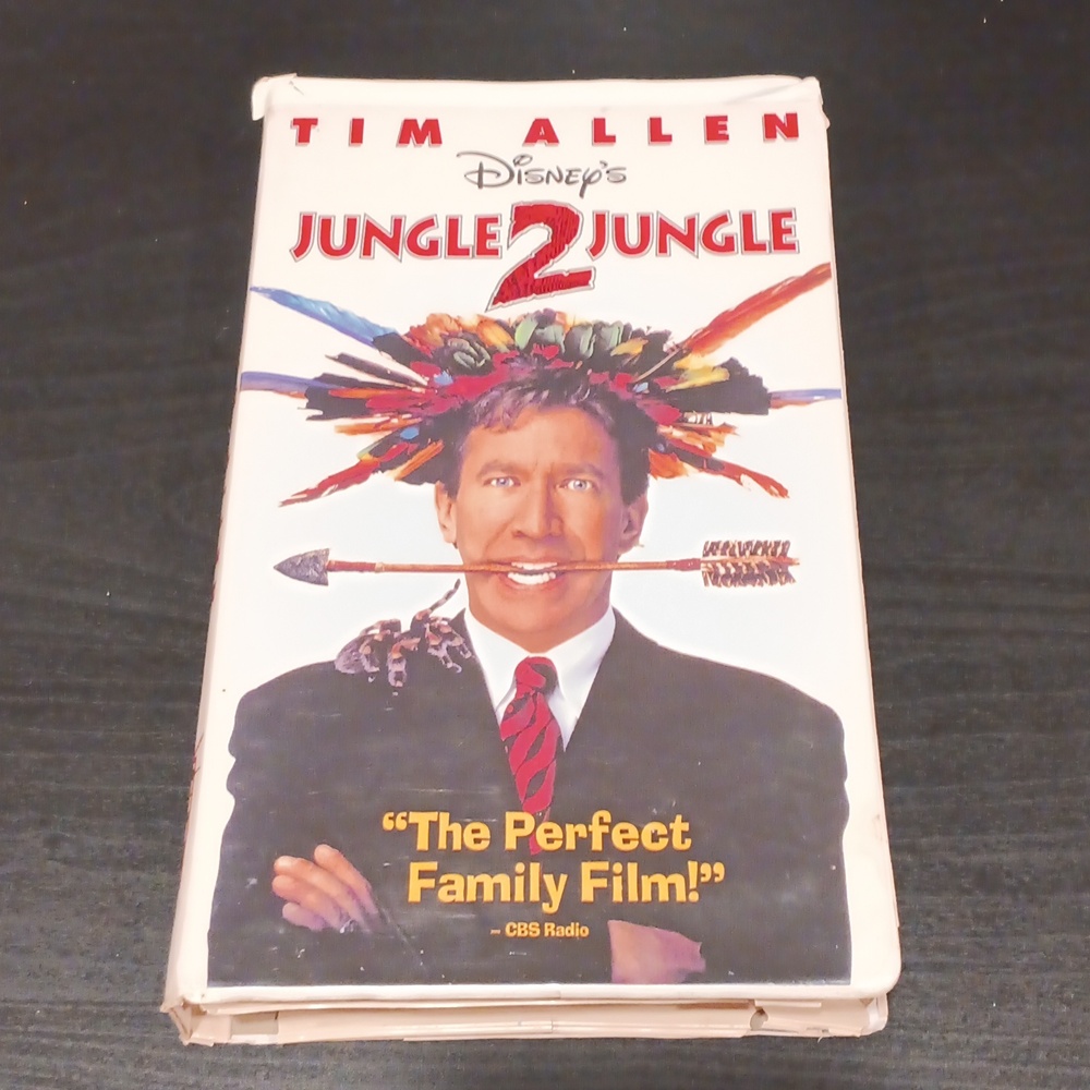 1997 Disney's Jungle 2 Jungle VHS